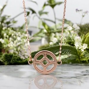 Elegant Rose Gold Charm Bracelet